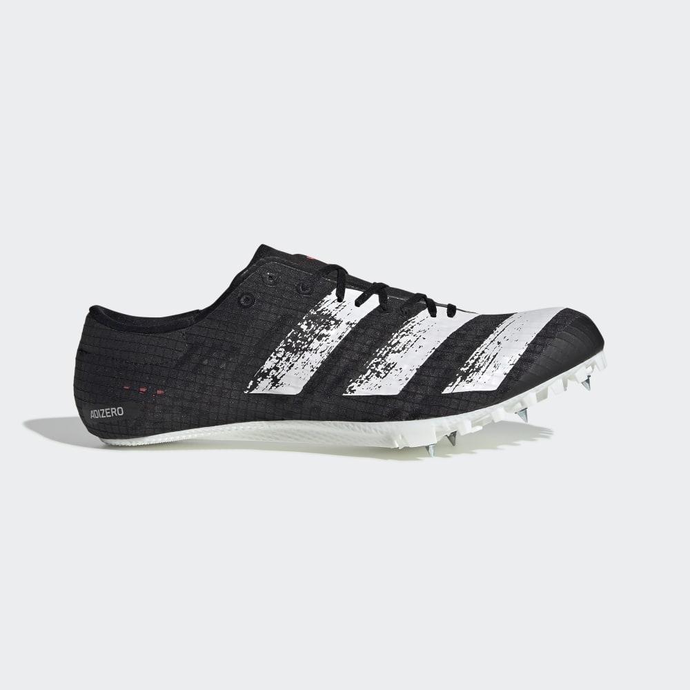 Adidas Men's Adizero Finesse Track Spikes Black/White/Black Ireland EG1204